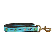 Aliens Ribbon Dog Leash in Light Blue; Collar Width: 1 Inch; : 