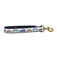 Beach Toys Ribbon Dog Leash in White; Collar Width: 1 Inch; : 