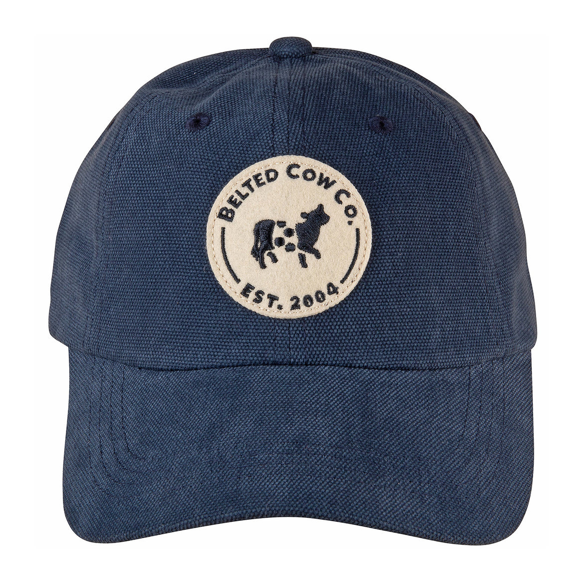 Belted Cow Co. Oxford Canvas Patch Hat in Navy