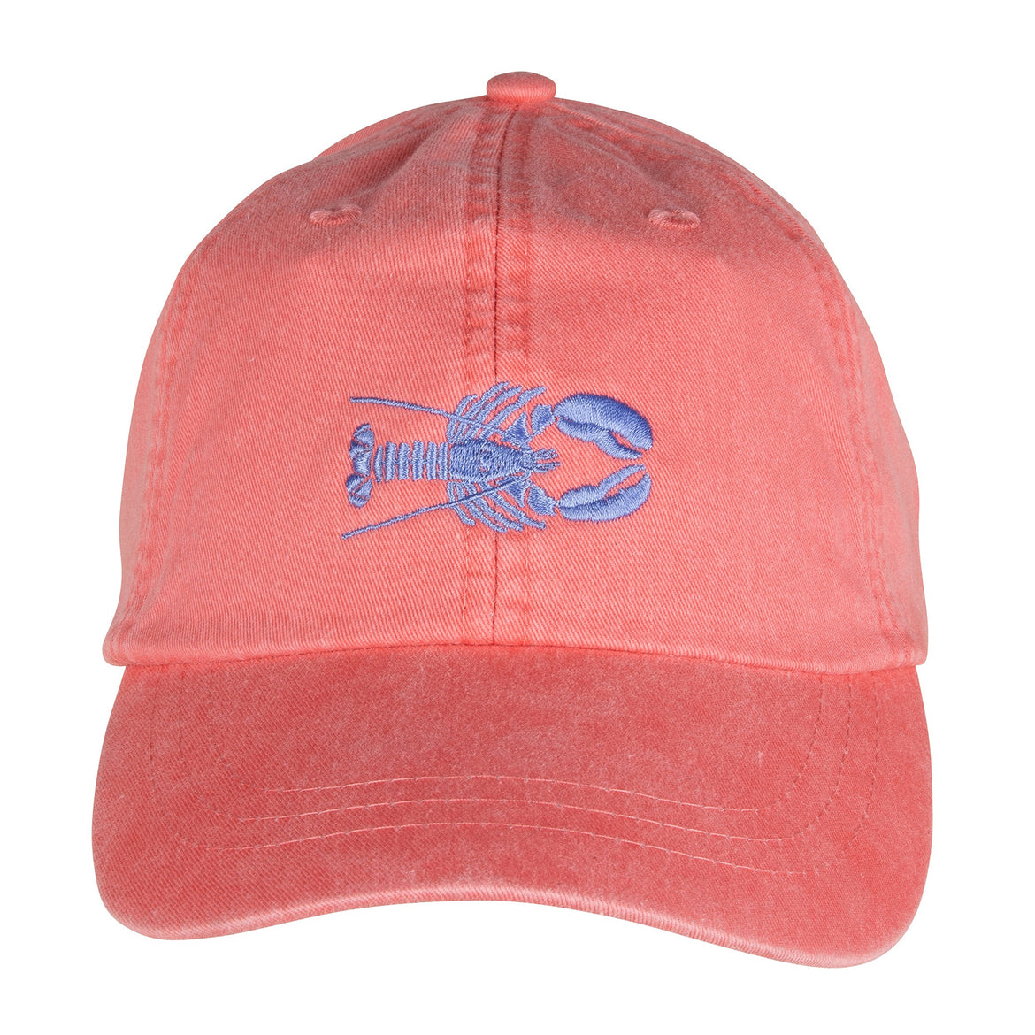 Lobster Dad Hat in Coral