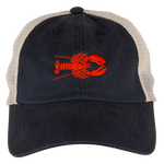 Lobster Trucker Hat in Navy Thumbnail
