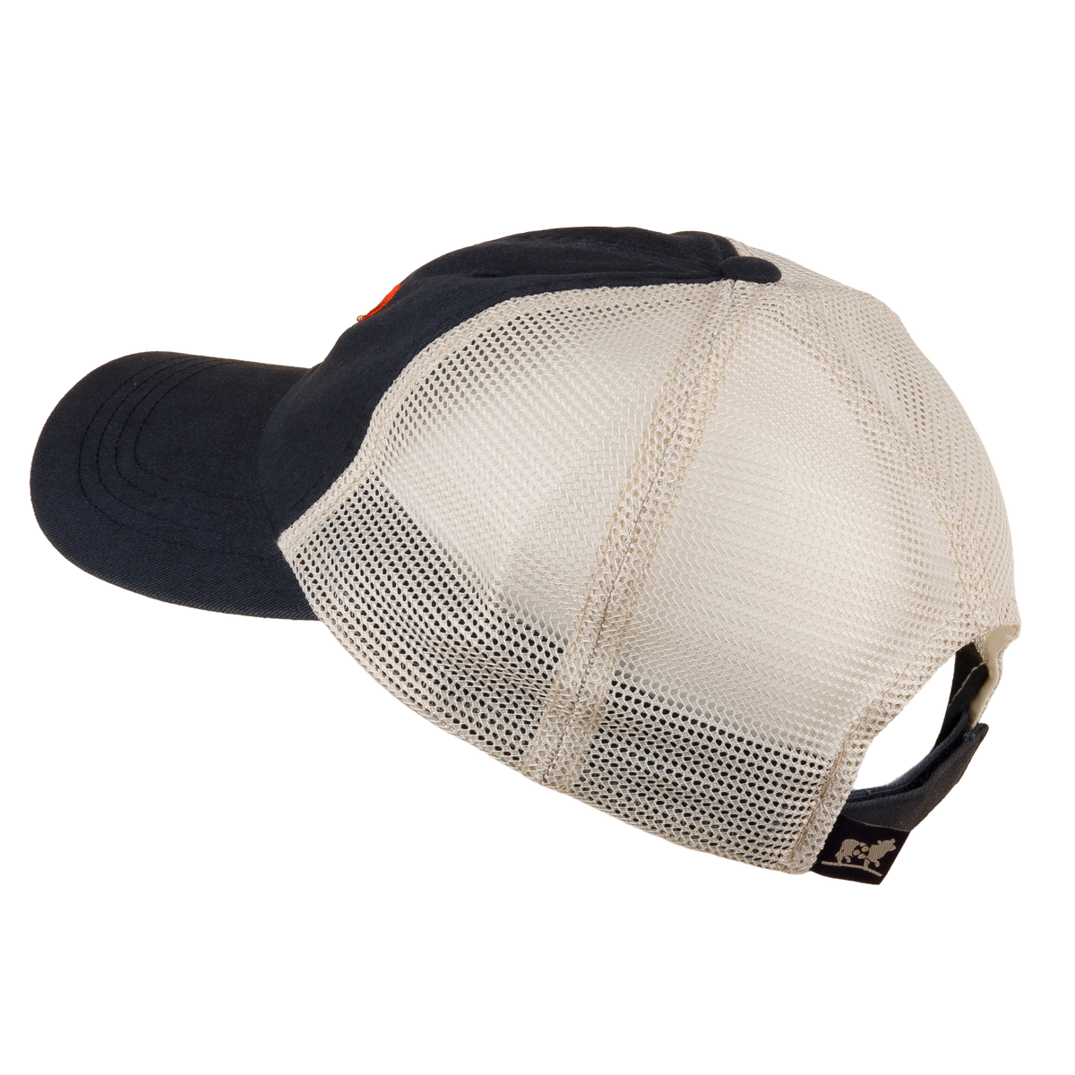 Lobster Trucker Hat in Navy (side view)