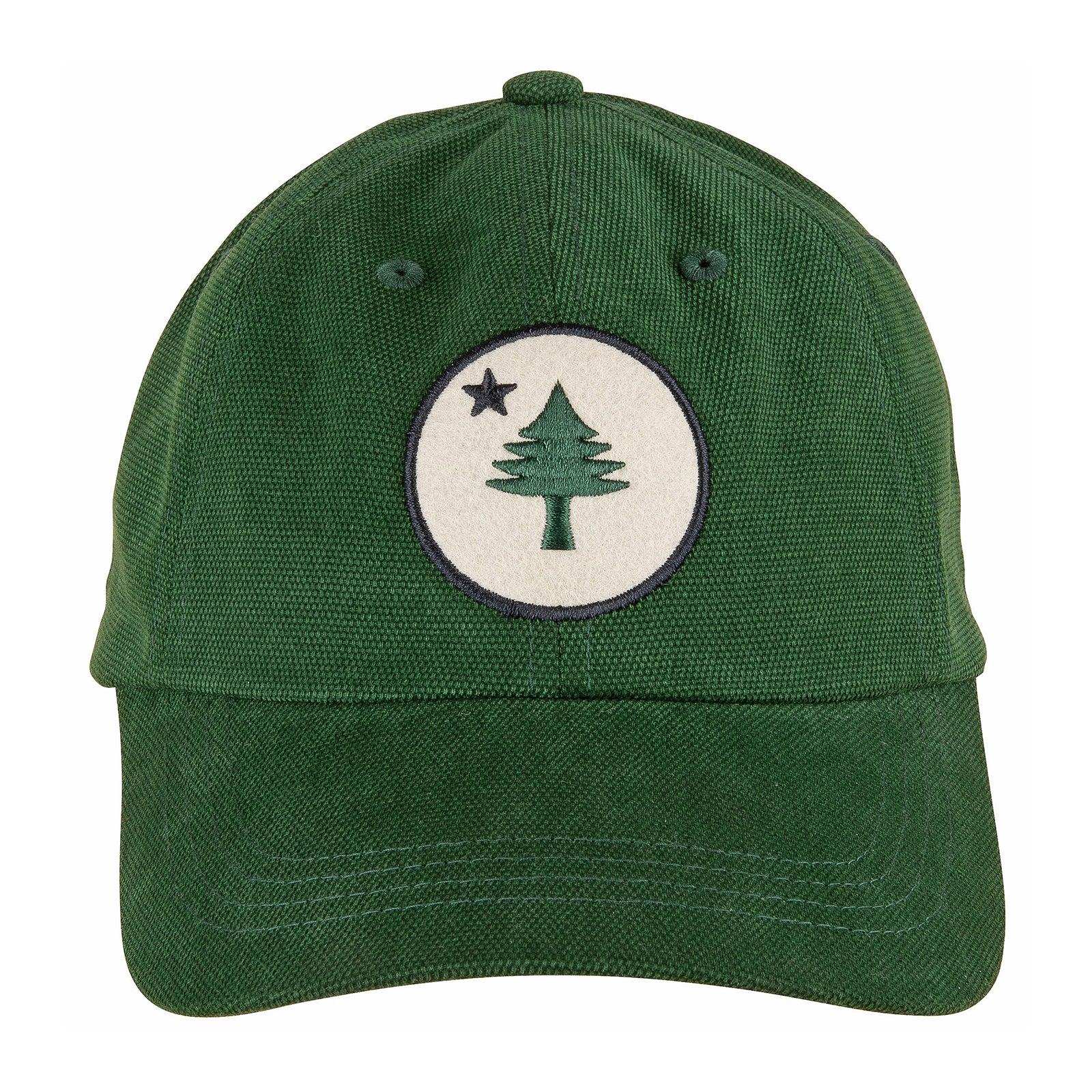 Maine Tree Star Oxford Canvas Patch Hat
