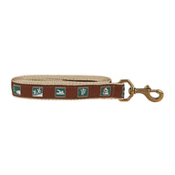 Parks & Rec Ribbon Dog Leash; Collar Width: 1 Inch; : 