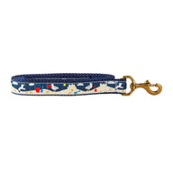 Seagulls & Sandcastles Ribbon Dog Leash in ; Collar Width: 1 Inch; : 
