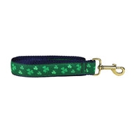 Shamrock Ribbon Dog Leash in Green; Collar Width: 1.25 Inch; : 