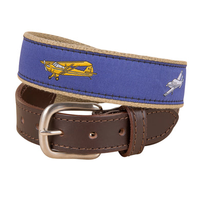 Small Planes Youth Club Belt in Blue