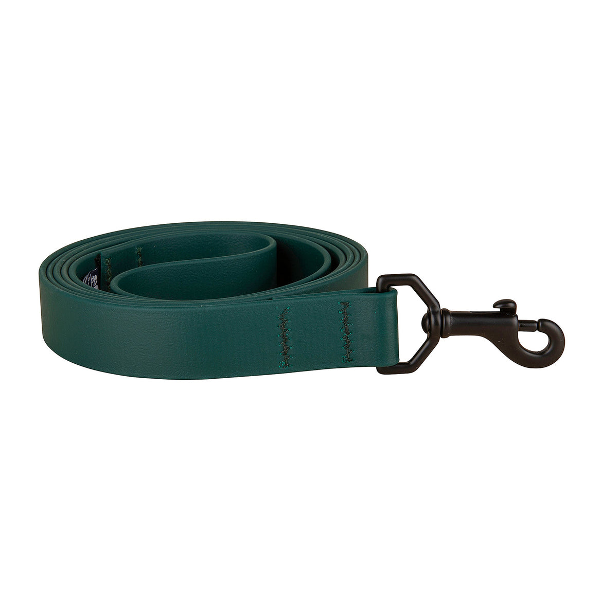 Waterproof Biothane Dog Leash in Dark Green