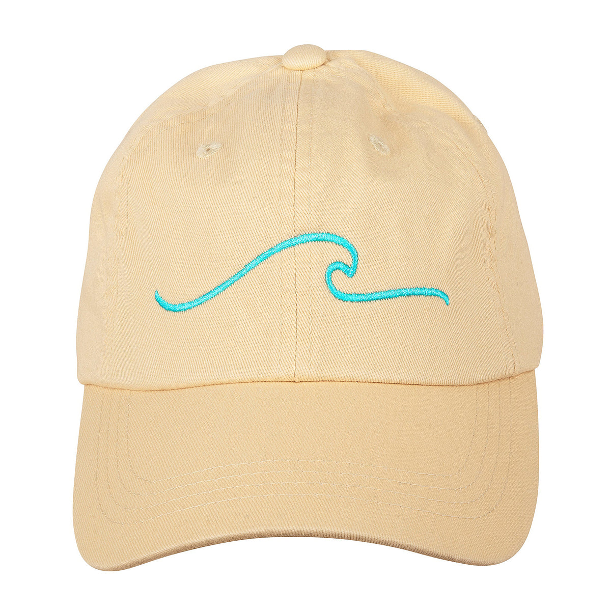 Wave Dad Hat in Yellow
