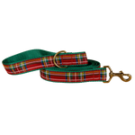 Tartan Plaid Dog Lead in Red; Collar Width: 1.25 Inch; :  Thumbnail