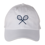 Tennis Performance Hat in White Thumbnail